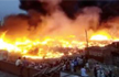 Massive fire leaves hundreds homeless in Meerut slums